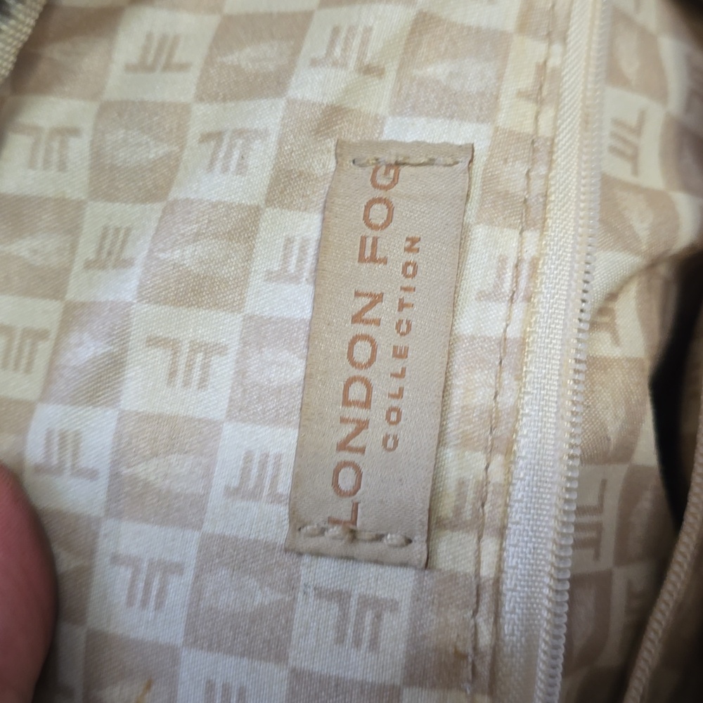 London Fog Blue and Gray Backpack with Snake Print - Picture 8 of 8